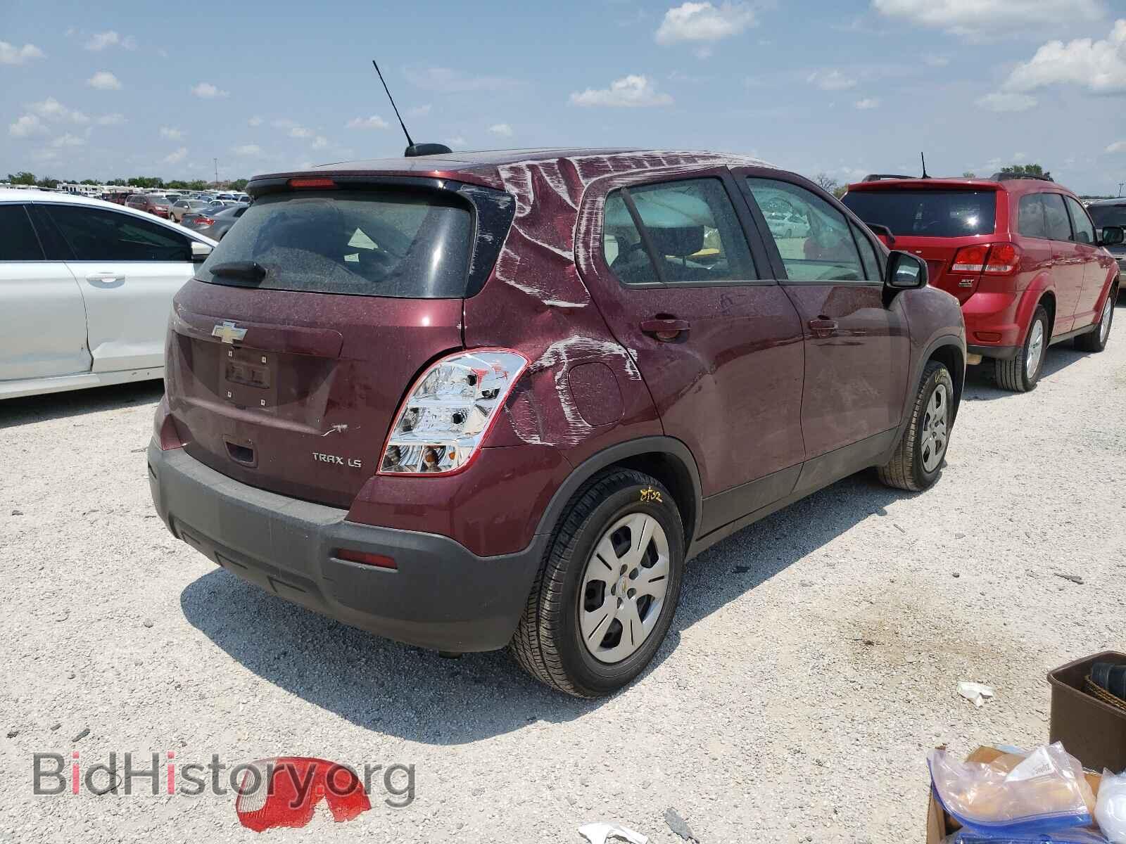 2016 CHEVROLET TRAX - VIN: 3GNCJKSB5GL255381 - Фото 4