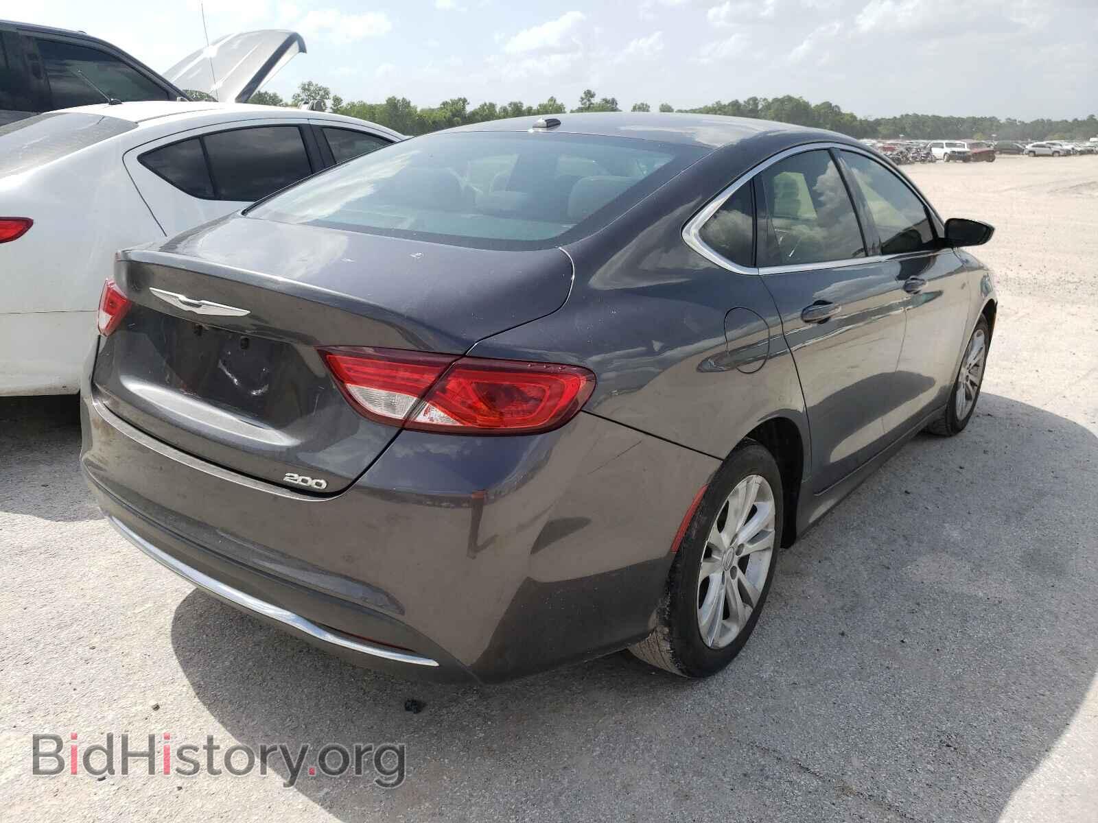 2015 CHRYSLER 200 - VIN: 1C3CCCAB5FN641036 - Фото 4
