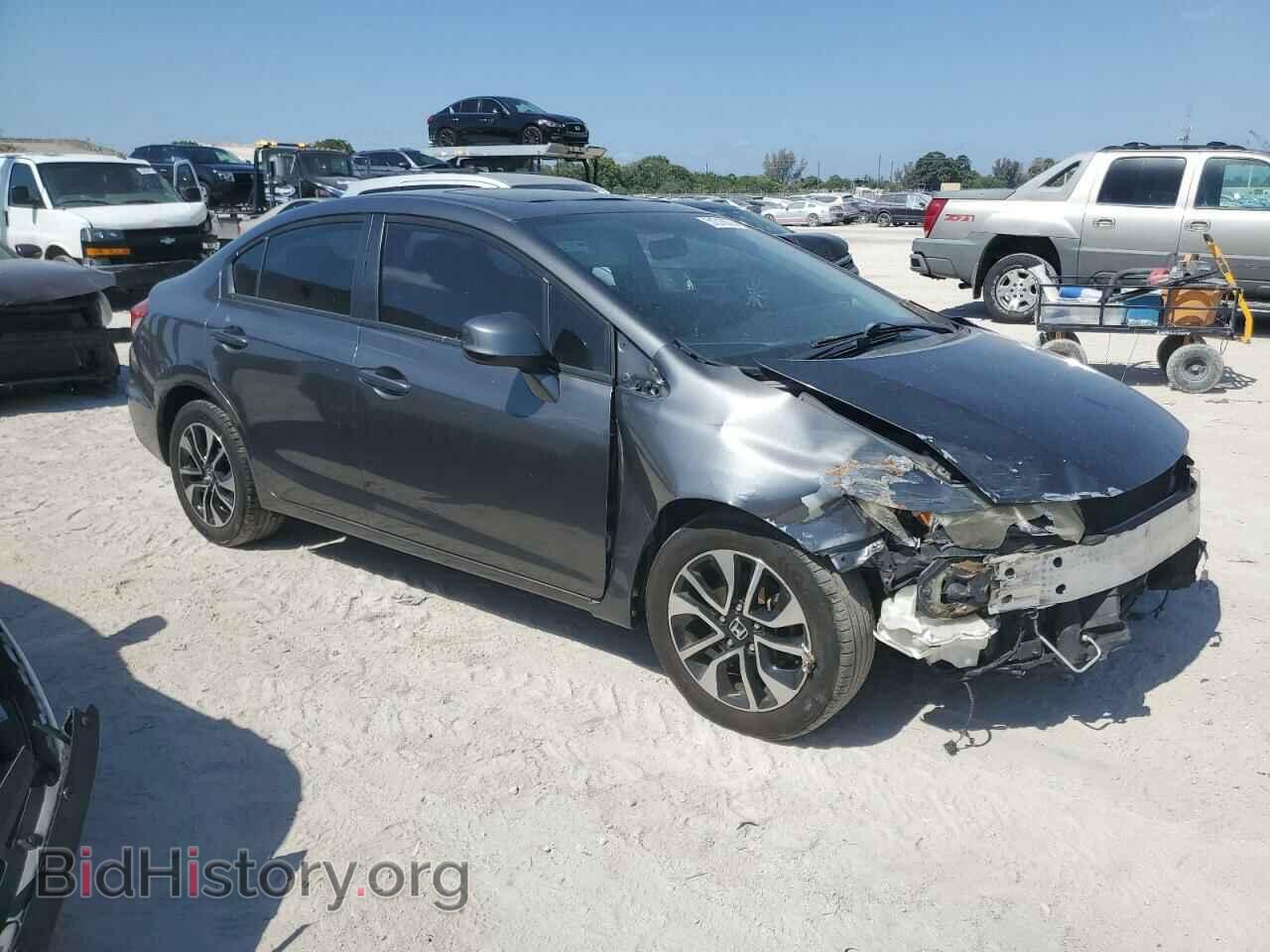 2013 HONDA CIVIC - VIN: 2HGFB2F90DH544488 - Фото 4