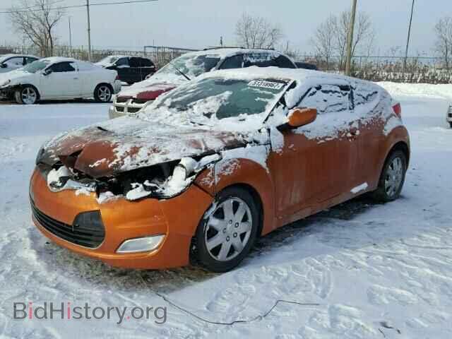 2012 HYUNDAI VELOSTER - VIN: KMHTC6AD4CU057819 - Фото 2