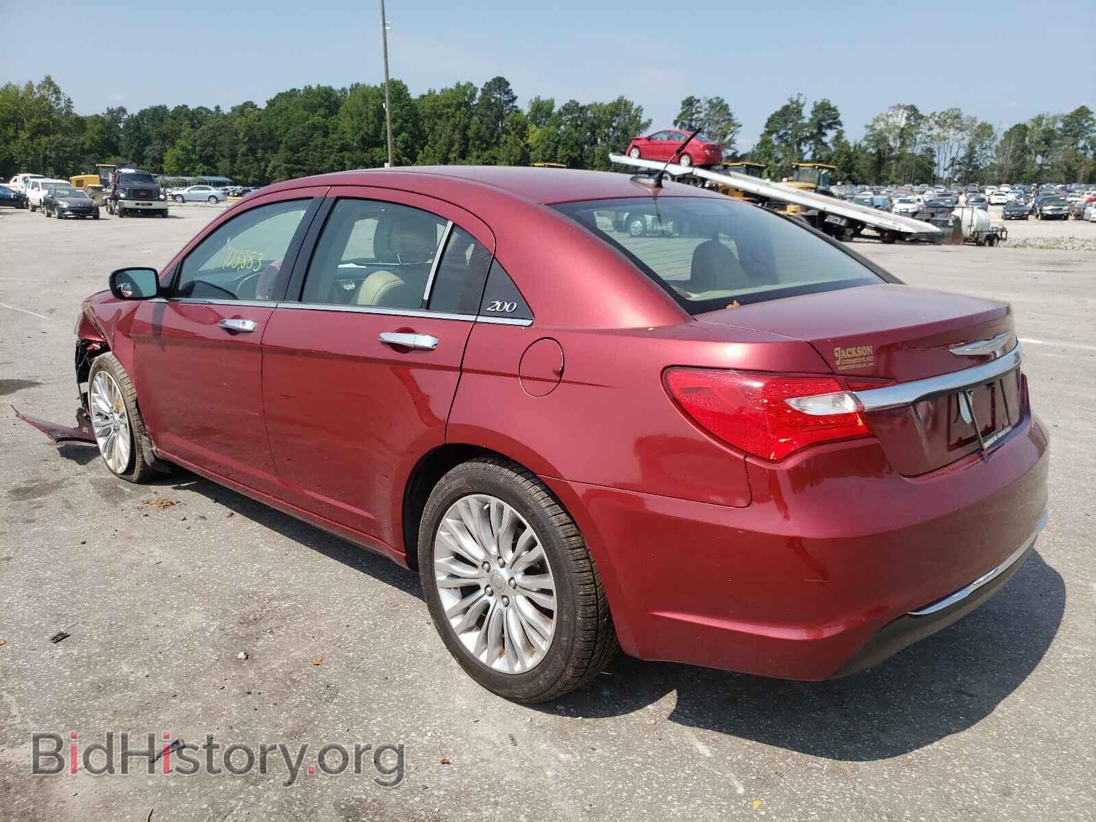 2012 CHRYSLER 200 - VIN: 1C3CCBCG2CN175211 - Фото 3