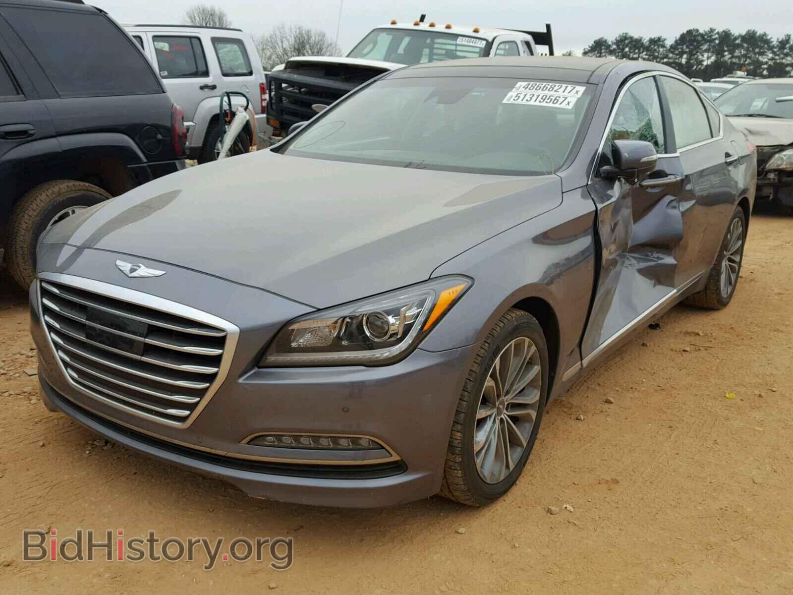 2016 HYUNDAI GENESIS - VIN: KMHGN4JE4GU106449 - Фото 2