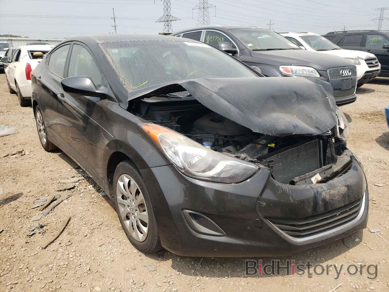 Photo KMHDH4AE6CU456766 - HYUNDAI ELANTRA 2012