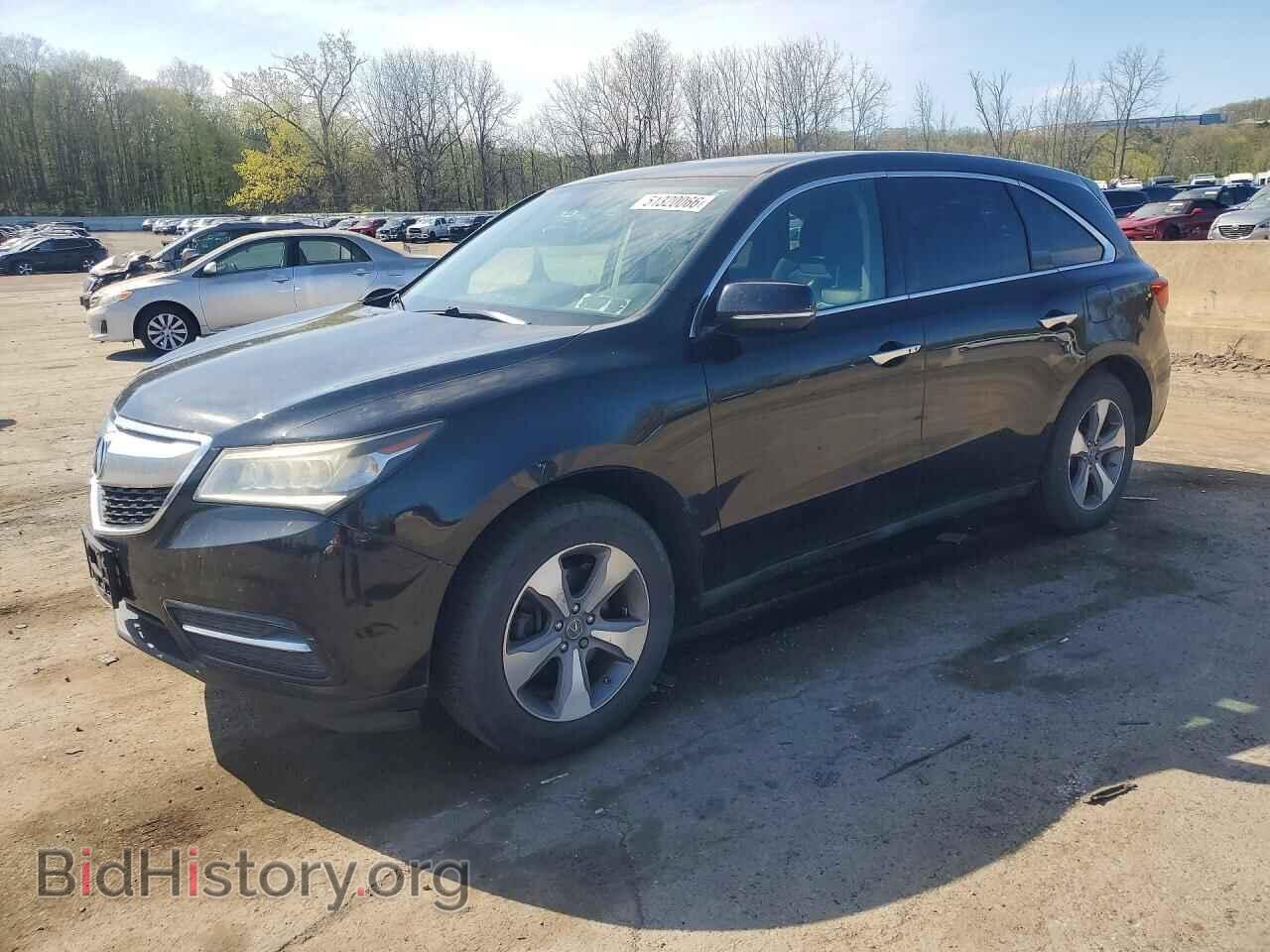 Фотография 5FRYD4H24EB006377 - ACURA MDX 2014