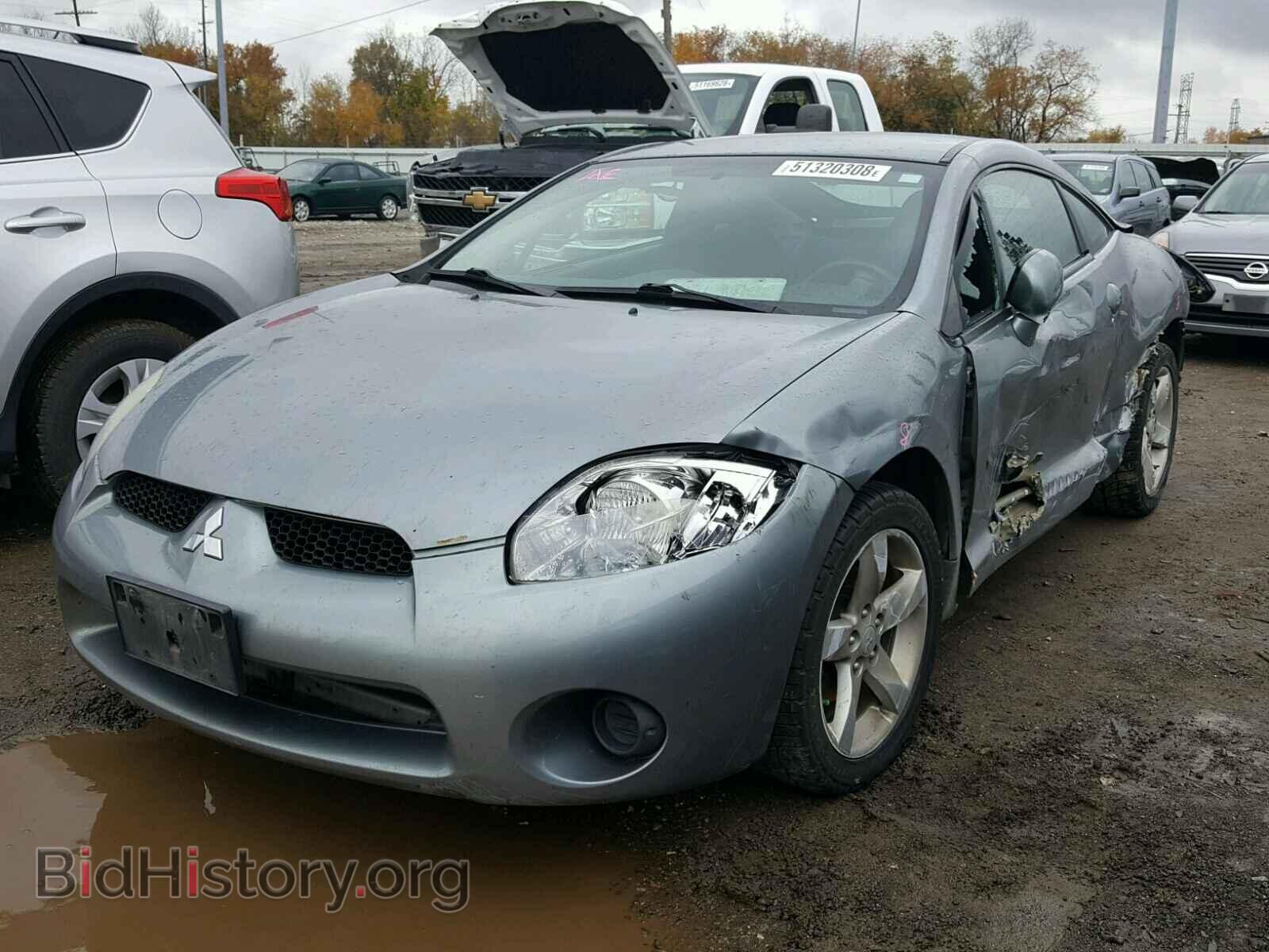 2008 MITSUBISHI ECLIPSE - VIN: 4A3AK24F48E032907 - Фото 2