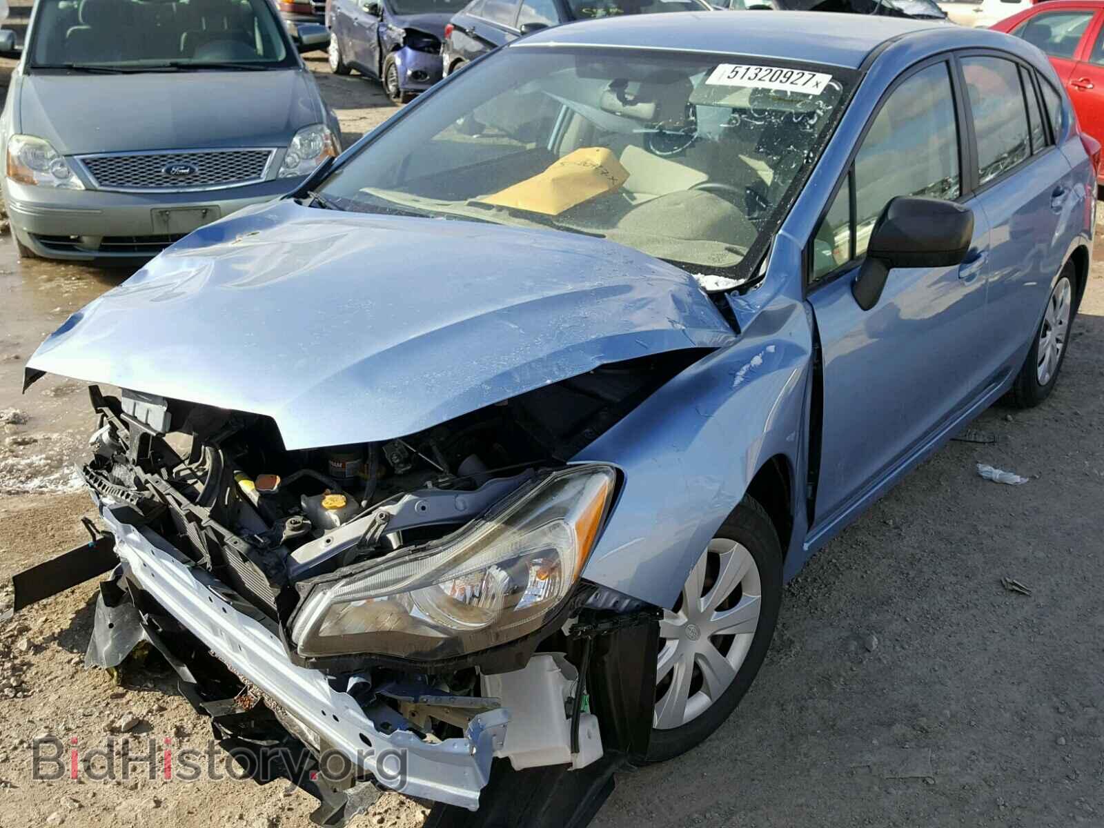 2012 SUBARU IMPREZA BA - VIN: JF1GPAA69CH204004 - Фото 2