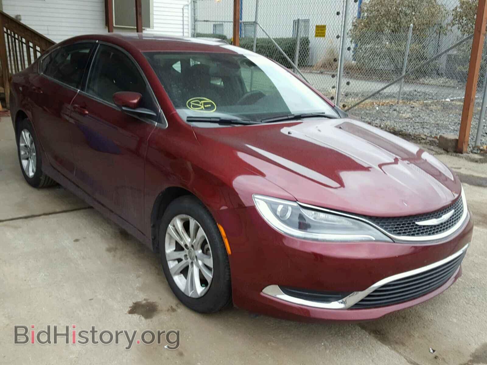 Photo 1C3CCCAB7FN535686 - CHRYSLER 200 2015