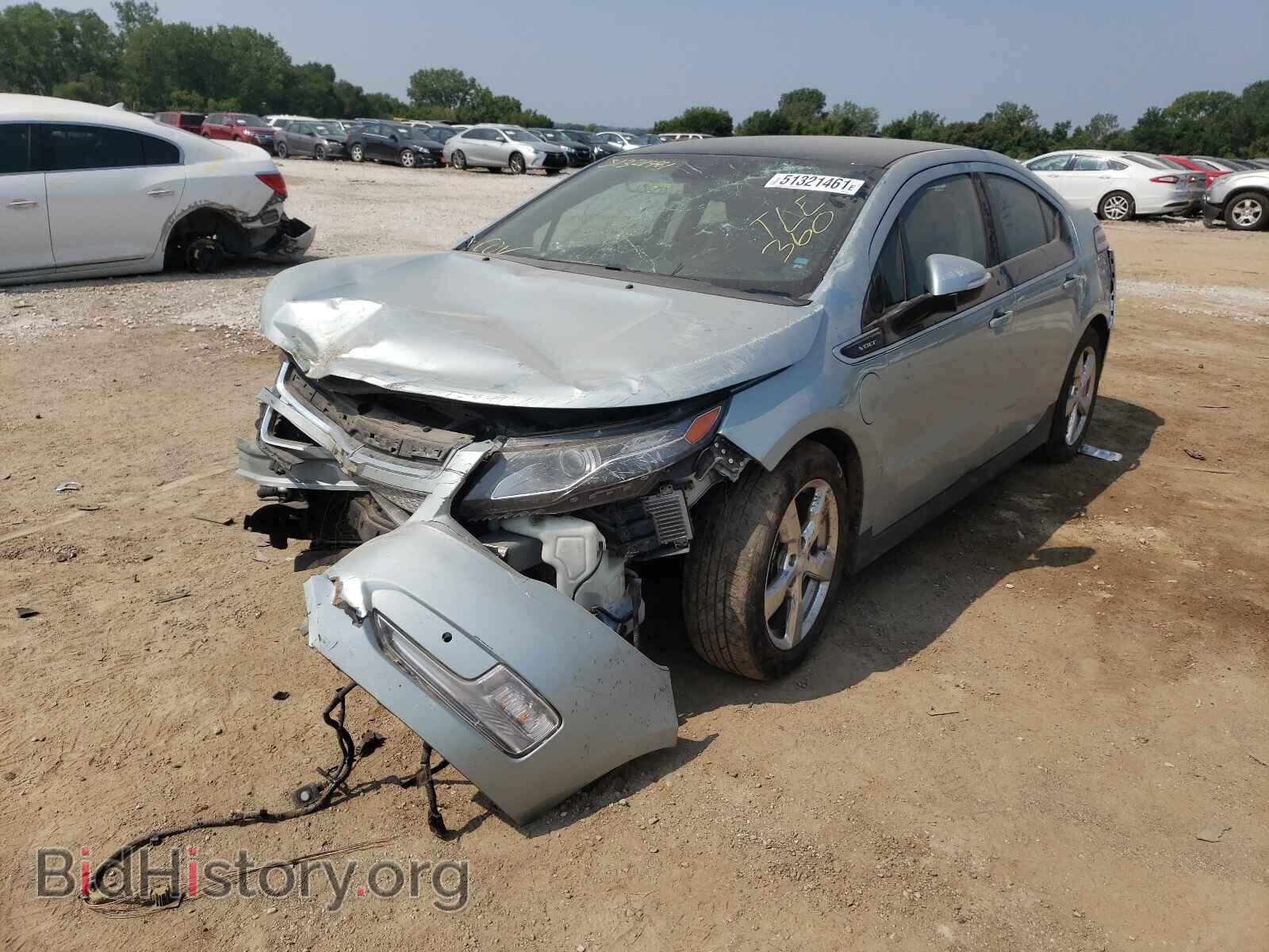 2012 CHEVROLET VOLT - VIN: 1G1RD6E48CU106292 - Фото 2