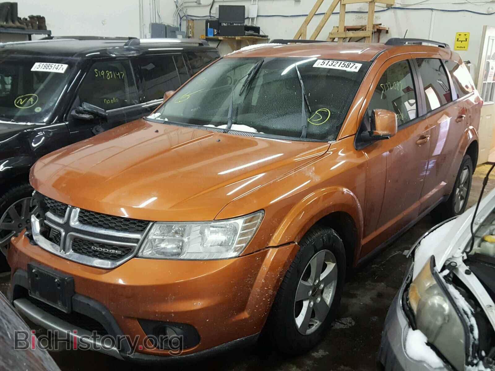 2011 DODGE JOURNEY - VIN: 3D4PH1FG2BT568146 - Фото 2