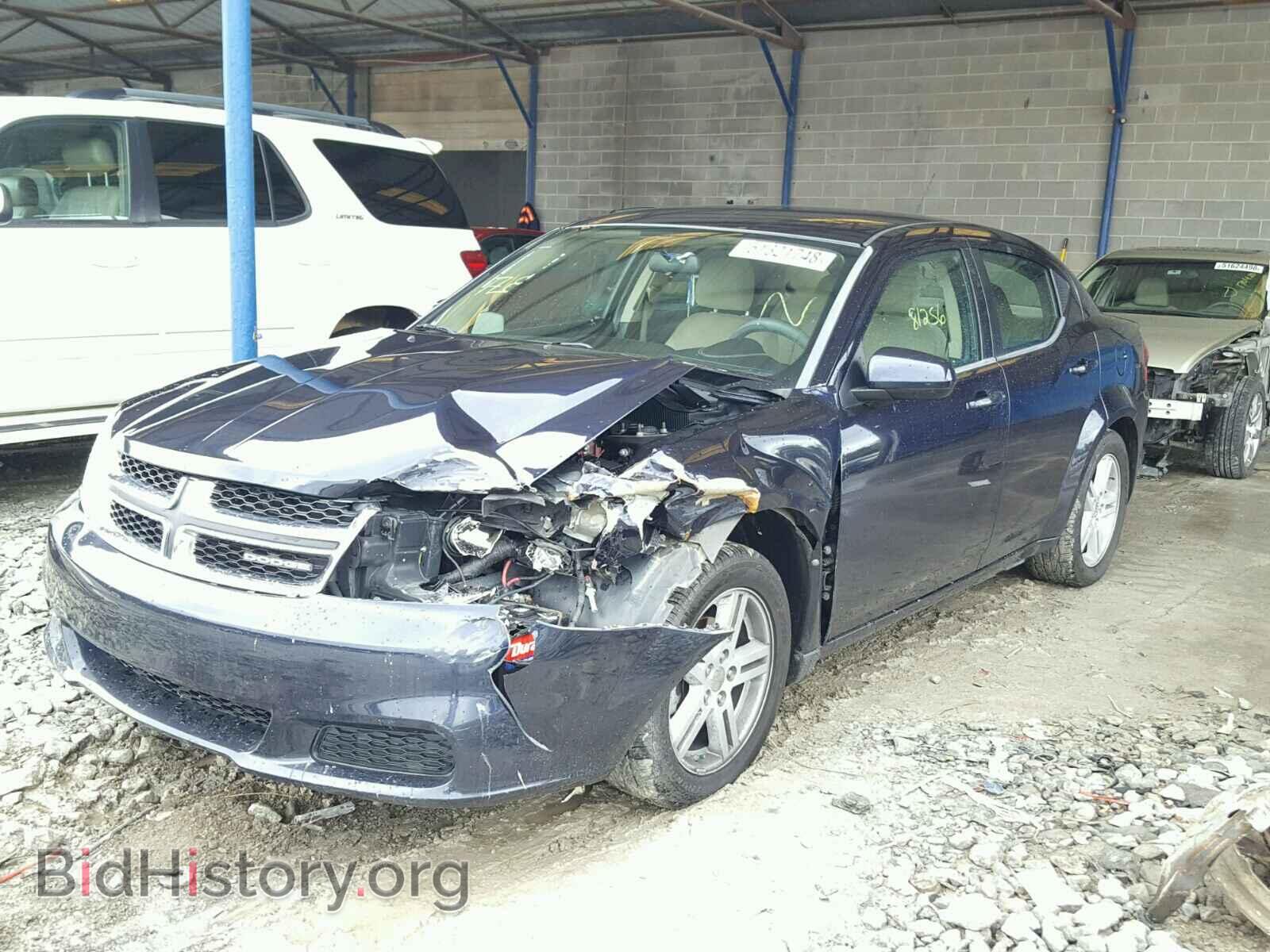 2011 DODGE AVENGER - VIN: 1B3BD1FB7BN509988 - Фото 2