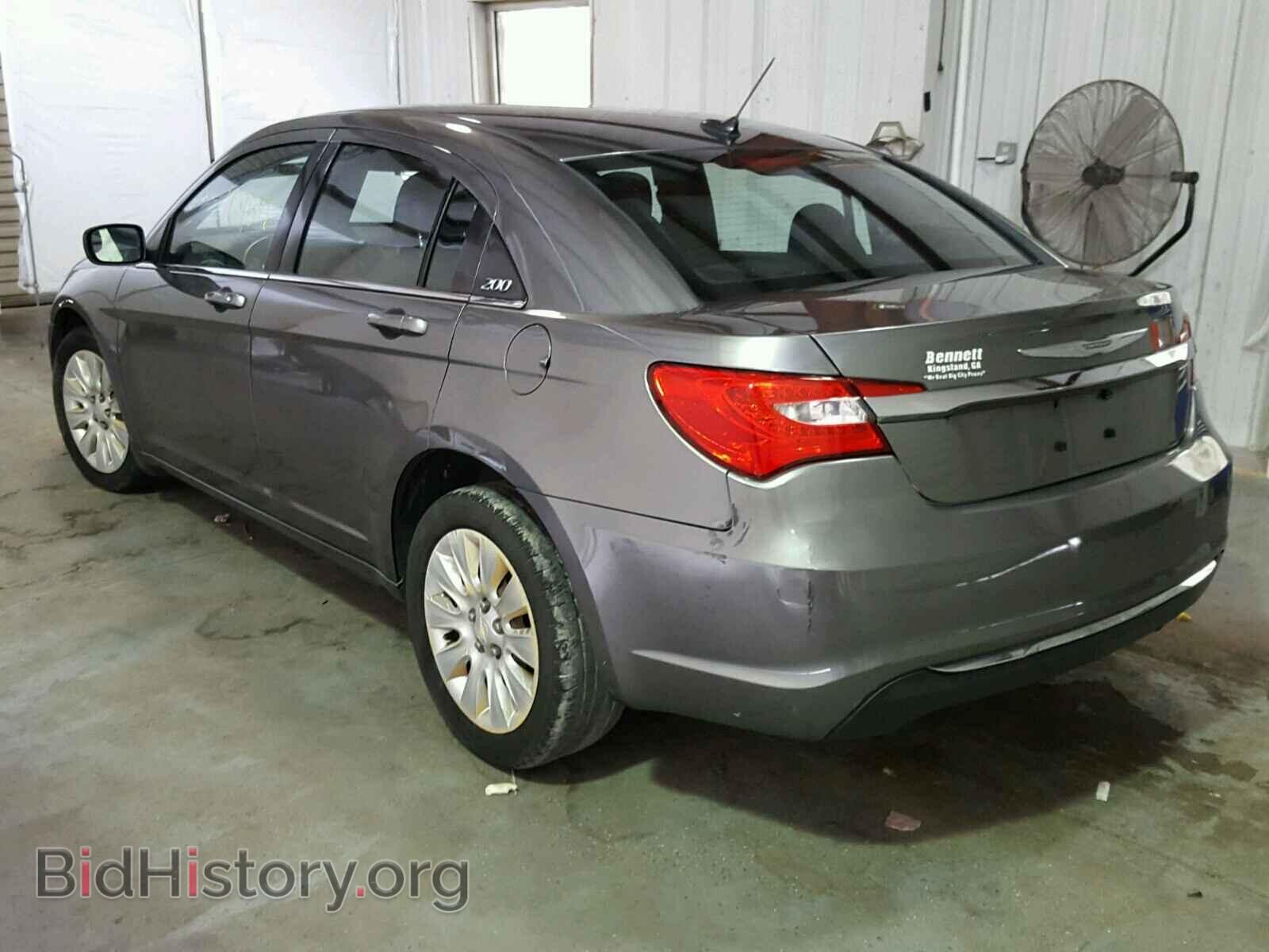 2012 CHRYSLER 200 - VIN: 1C3CCBAB2CN158190 - Фото 3