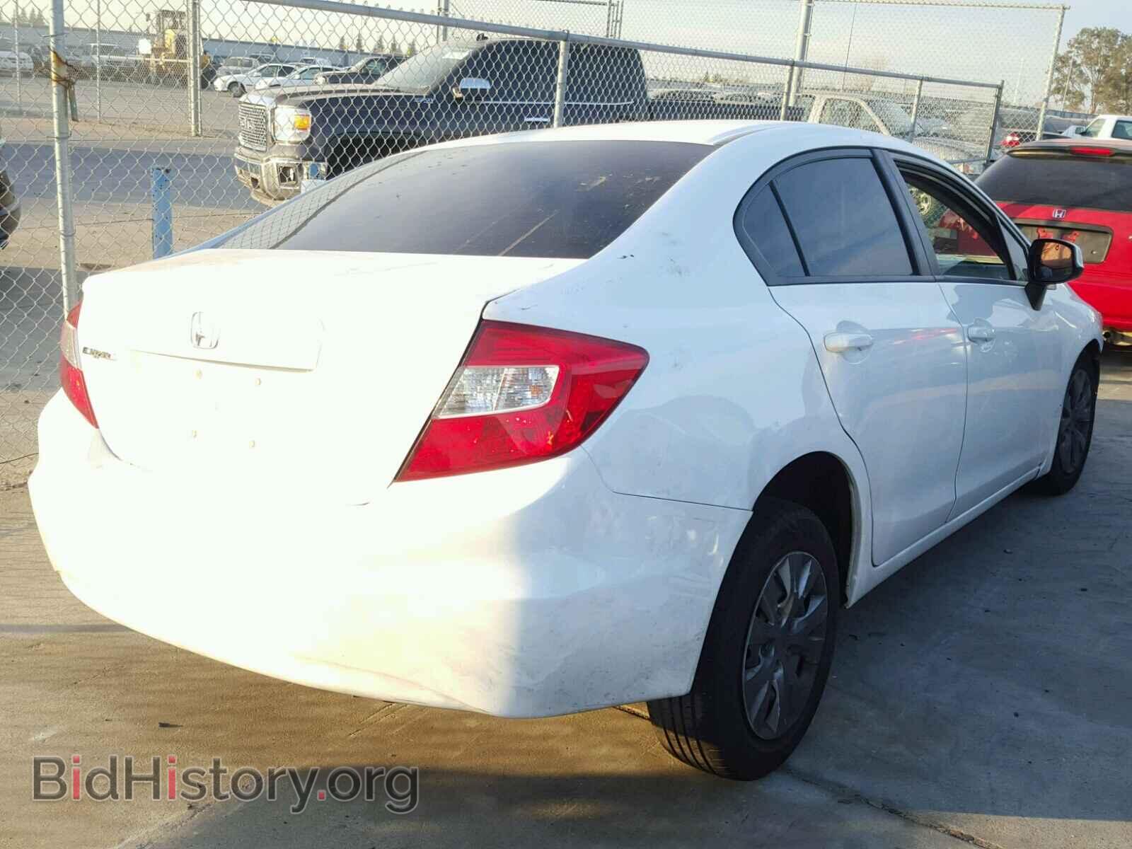 2012 HONDA CIVIC - VIN: 19XFB2F51CE037833 - Фото 4