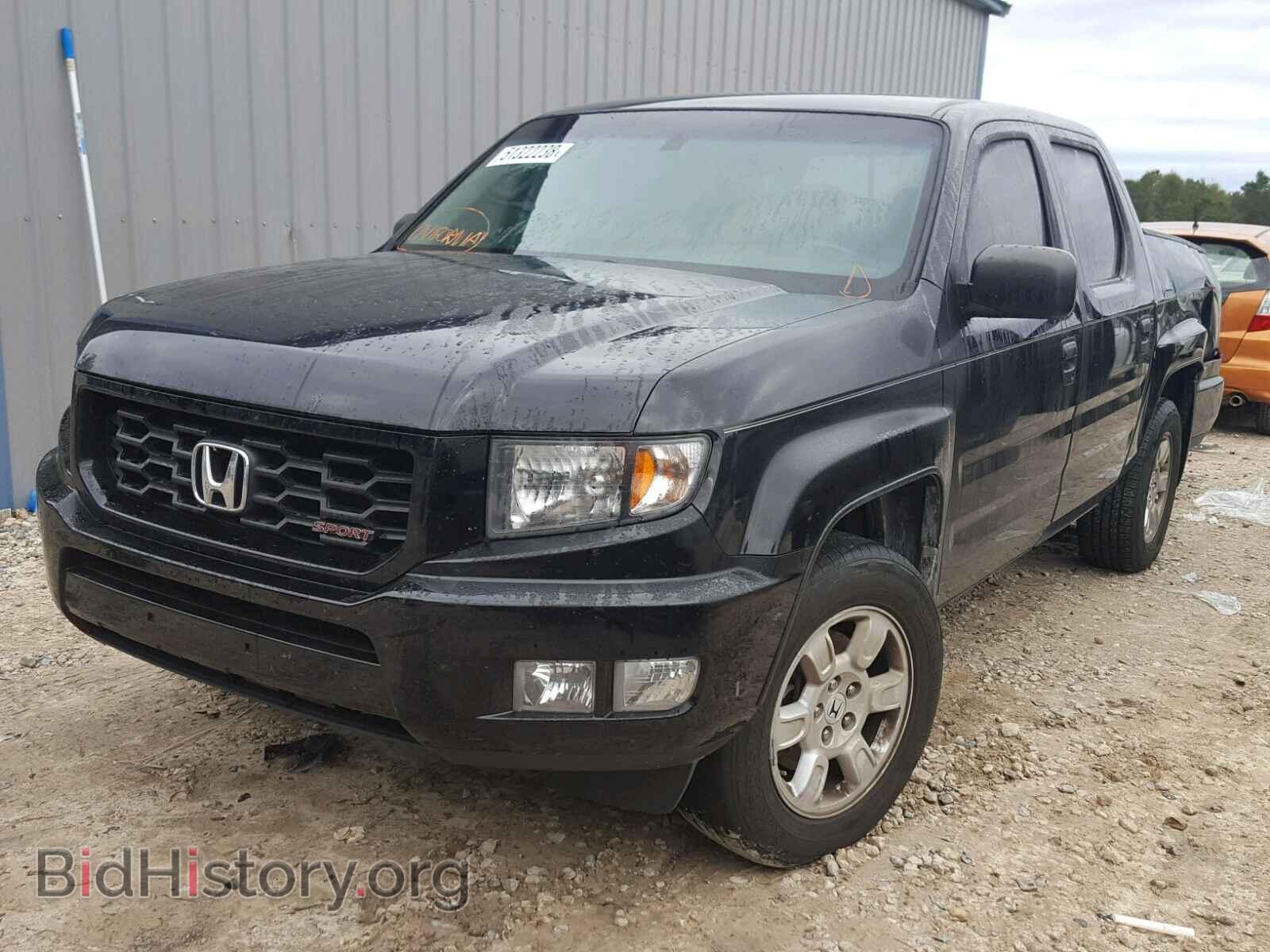 2014 HONDA RIDGELINE - VIN: 5FPYK1F71EB004484 - Фото 2