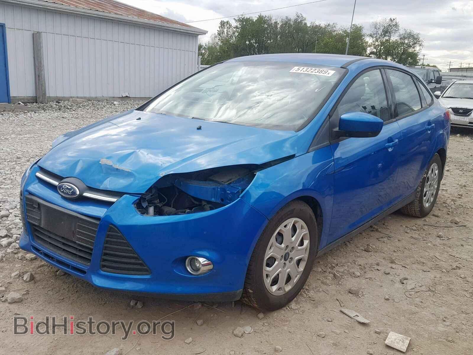 2012 FORD FOCUS SE - VIN: 1FAHP3F2XCL271844 - Фото 2