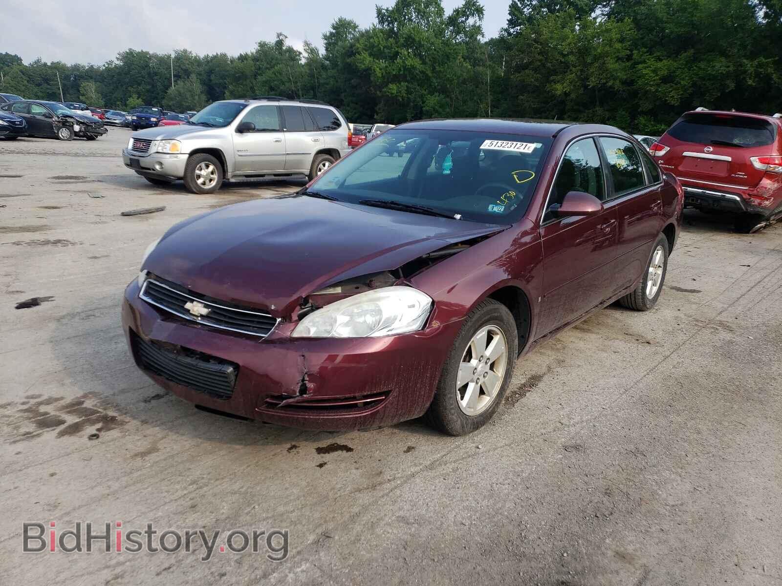 2007 CHEVROLET IMPALA - VIN: 2G1WT58KX79309147 - Фото 2