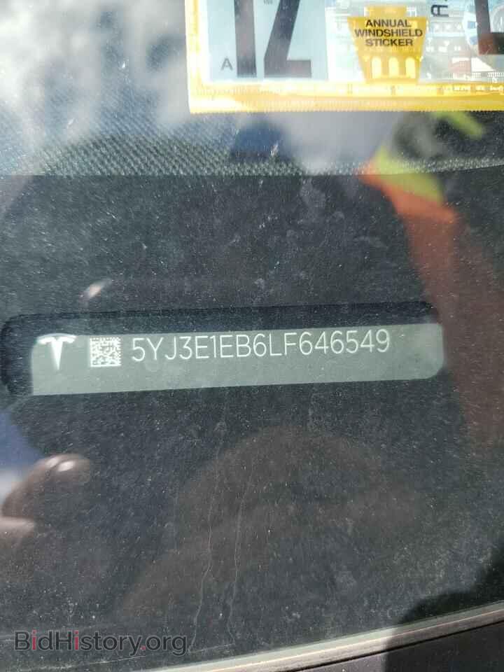 2020 TESLA MODEL 3 - VIN: 5YJ3E1EB6LF646549 - Photo 13
