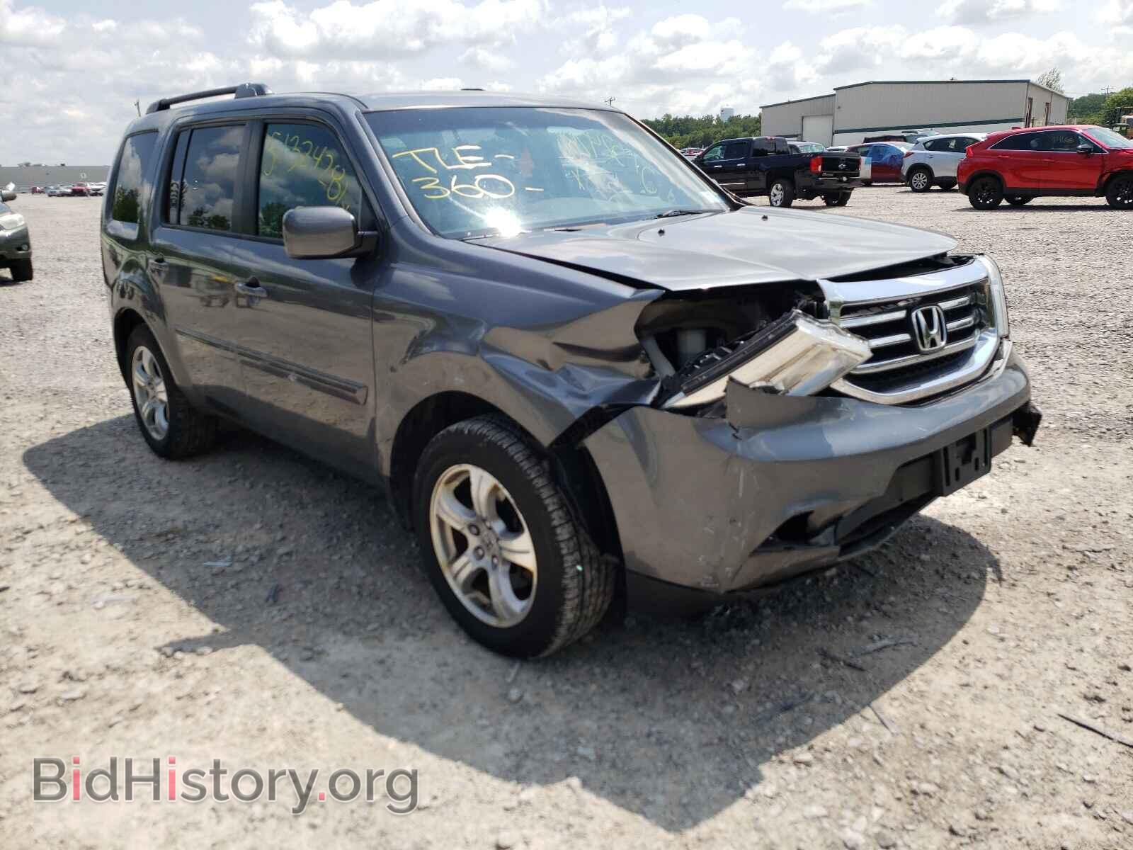 Фотография 5FNYF4H68CB015028 - HONDA PILOT 2012