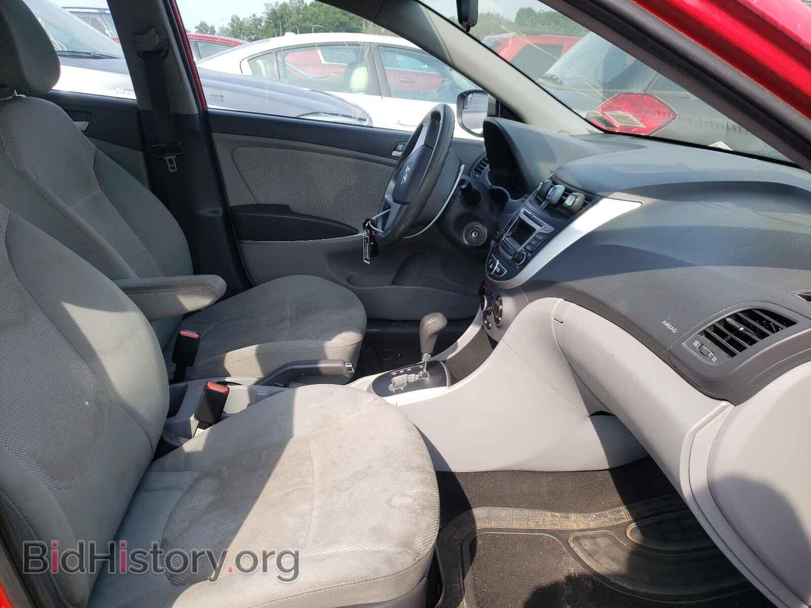 2014 HYUNDAI ACCENT - VIN: KMHCT4AE3EU614686 - Фото 5