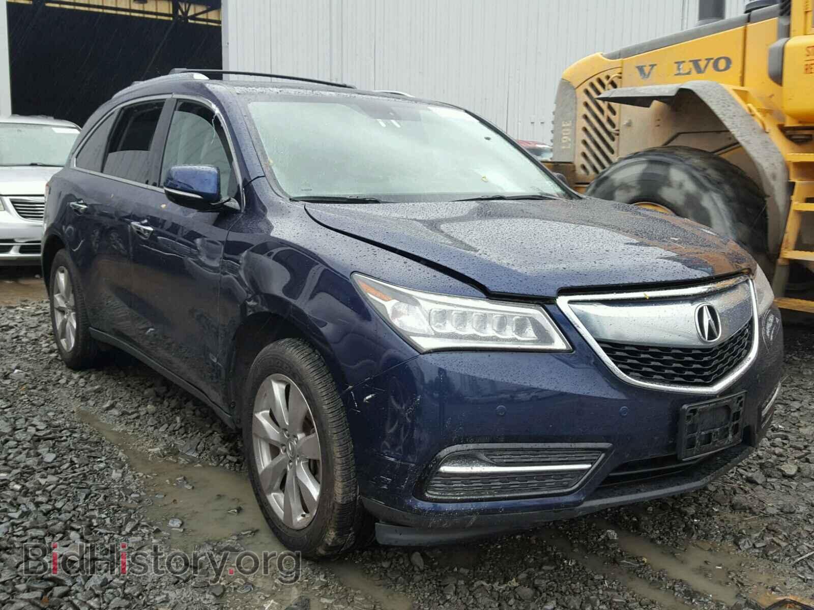 Фотография 5FRYD4H80FB017964 - ACURA MDX ADVANC 2015
