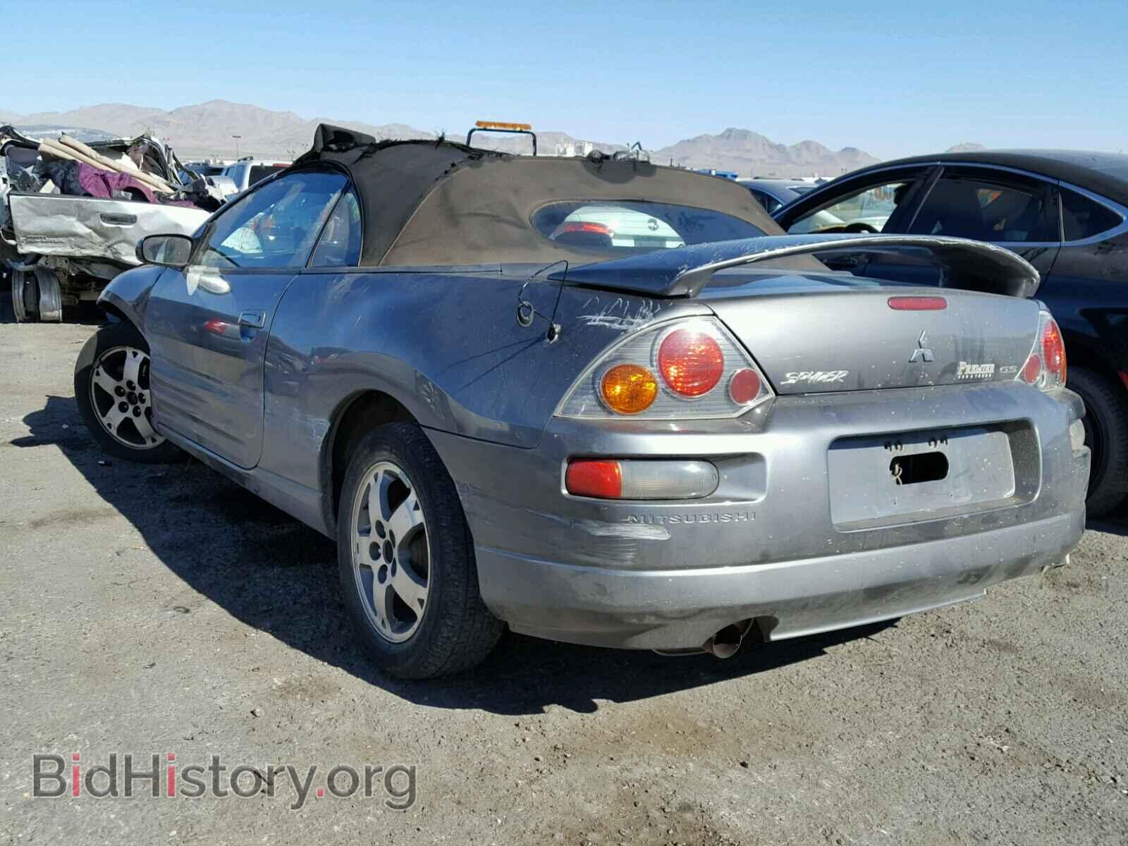 2003 MITSUBISHI ECLIPSE - VIN: 4A3AE45G73E144524 - Фото 3