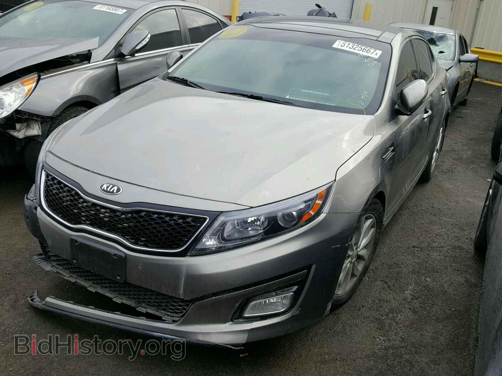 2015 KIA OPTIMA - VIN: 5XXGN4A7XFG421881 - Фото 2