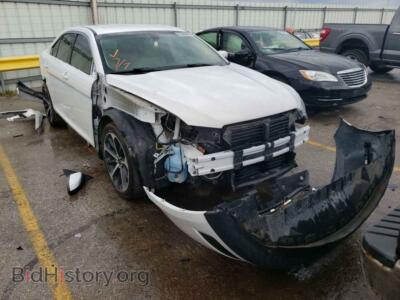 2015 Ford TAURUS Taurus SEL, белый — VIN 1FAHP2E82FG105752, Copart