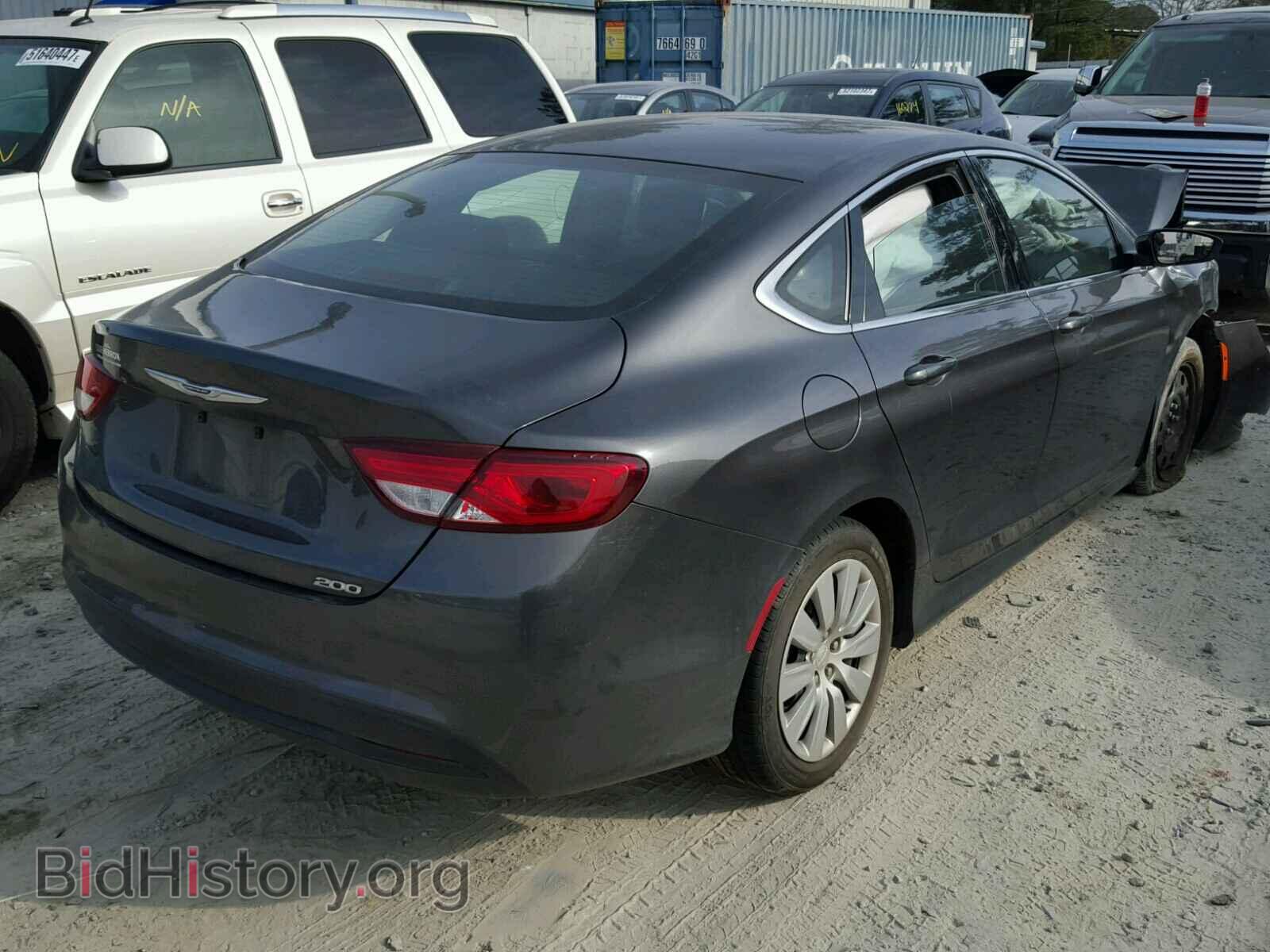 2016 CHRYSLER 200 - VIN: 1C3CCCFB3GN104482 - Фото 4
