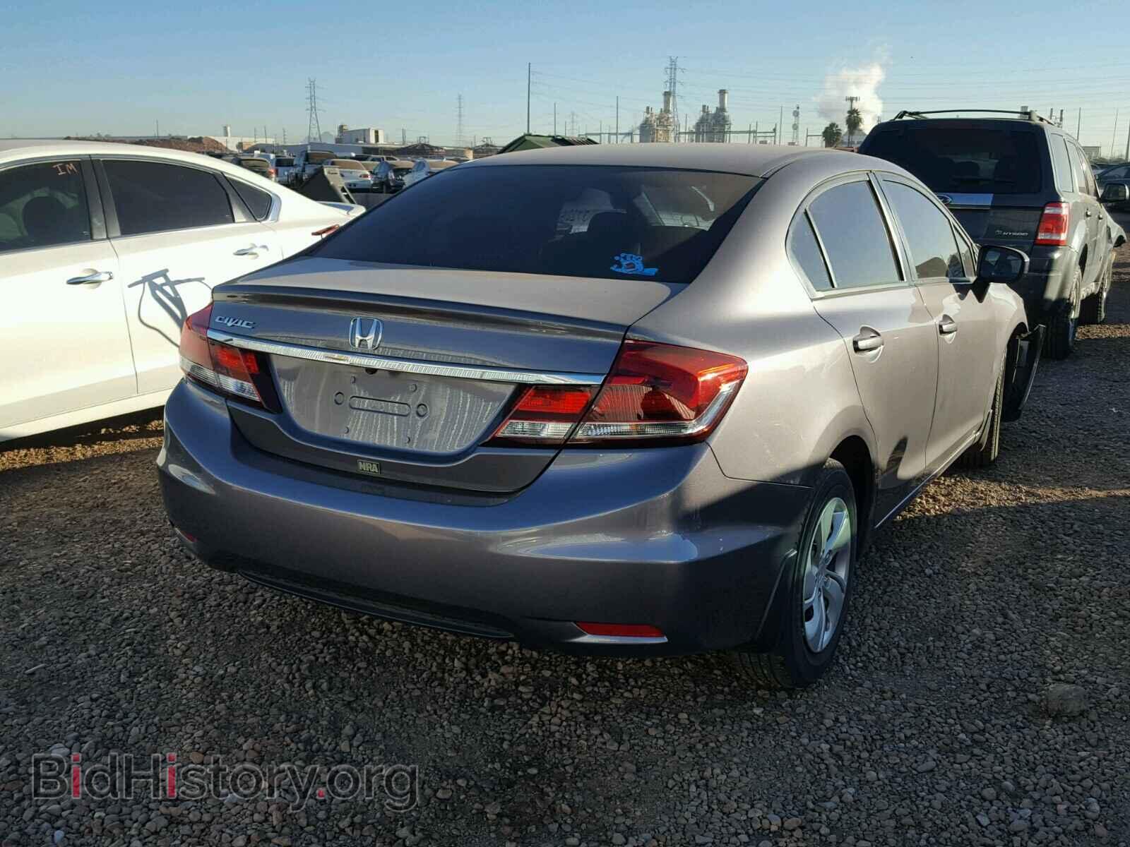 2014 HONDA CIVIC - VIN: 19XFB2F54EE081165 - Фото 4