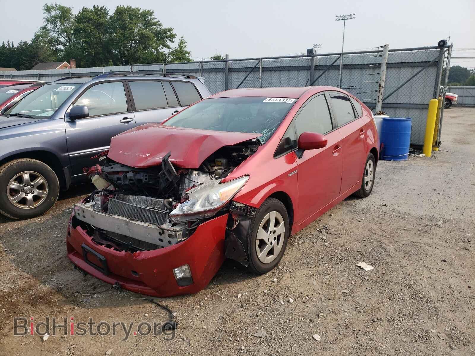 2011 TOYOTA PRIUS - VIN: JTDKN3DU5B0288464 - Фото 2