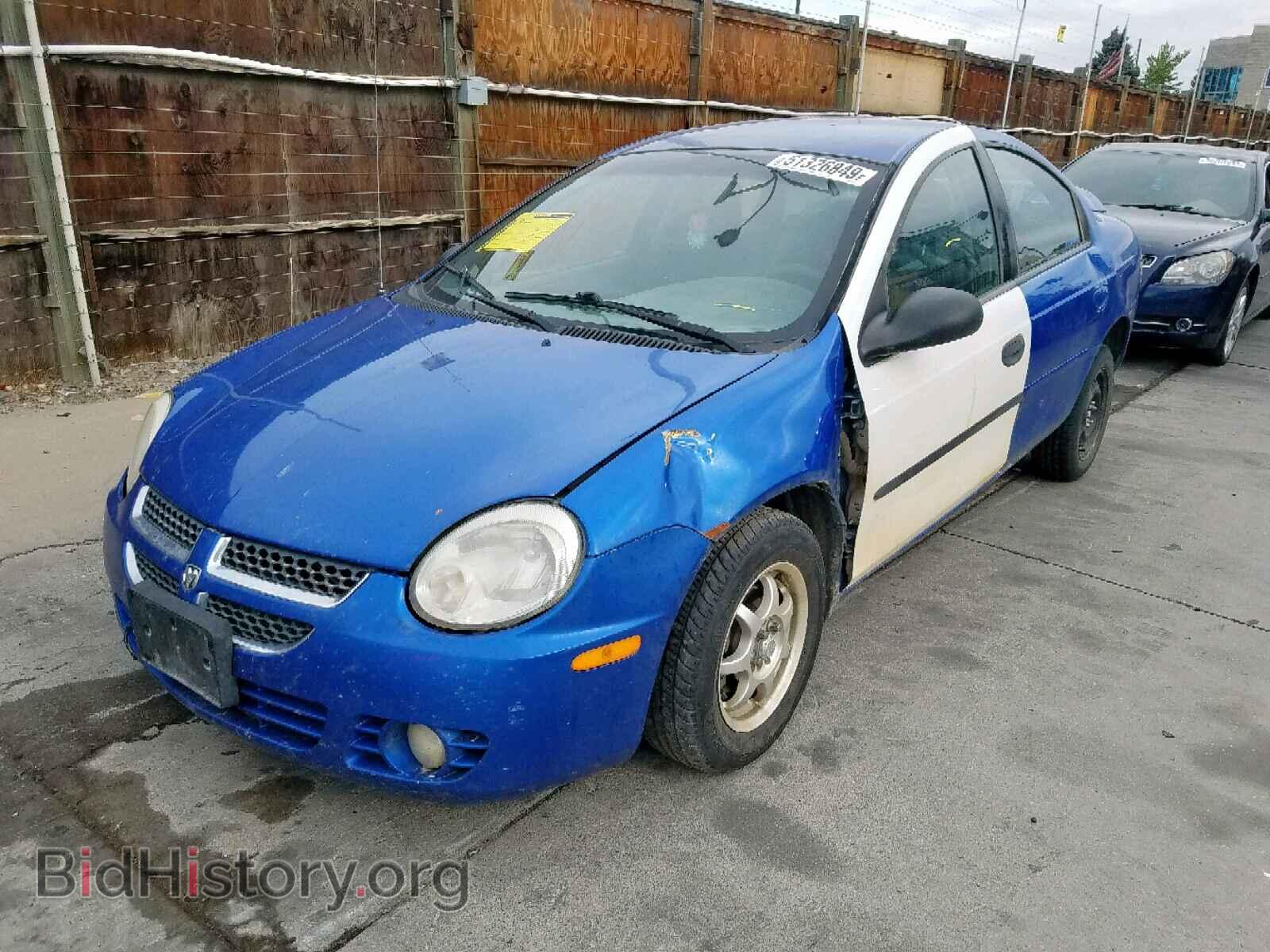 2004 DODGE NEON - VIN: 1B3ES56C84D535544 - Фото 2