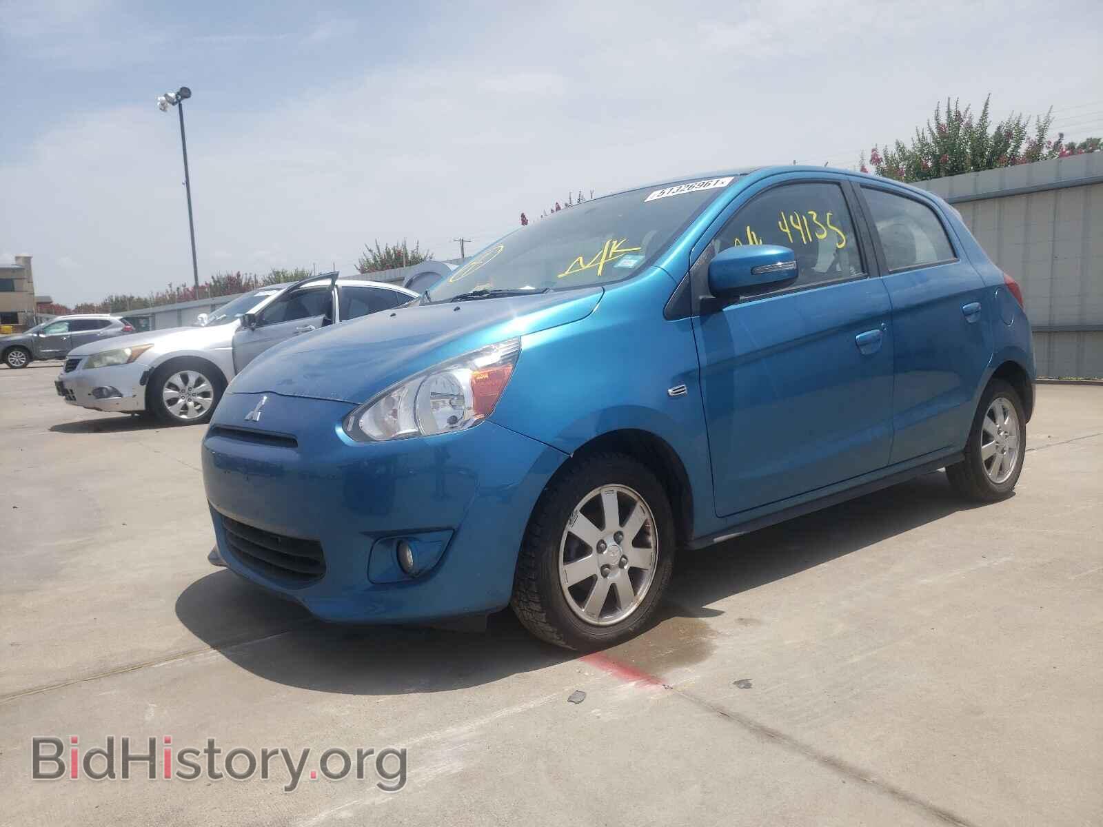 2015 MITSUBISHI MIRAGE - VIN: ML32A4HJ8FH037062 - Фото 2