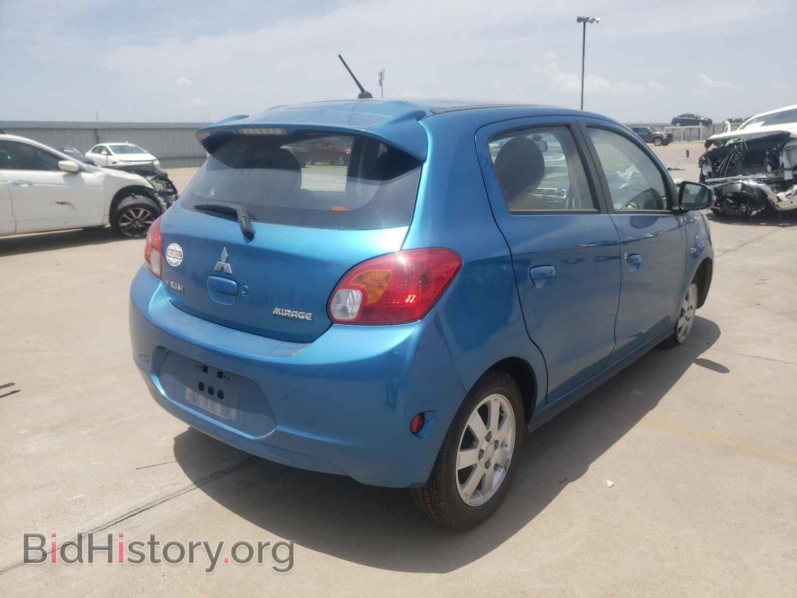 2015 MITSUBISHI MIRAGE - VIN: ML32A4HJ8FH037062 - Фото 4