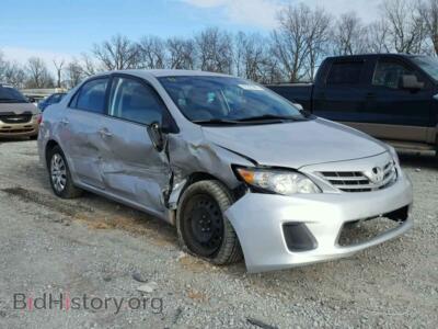 2013 Toyota COROLLA BA, серебристый — VIN 2T1BU4EE9DC991641, Copart