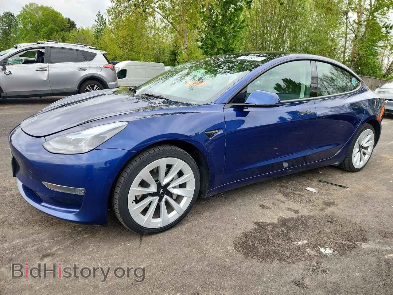 Фотография 5YJ3E1EA4NF369491 - TESLA MODEL 3 2022
