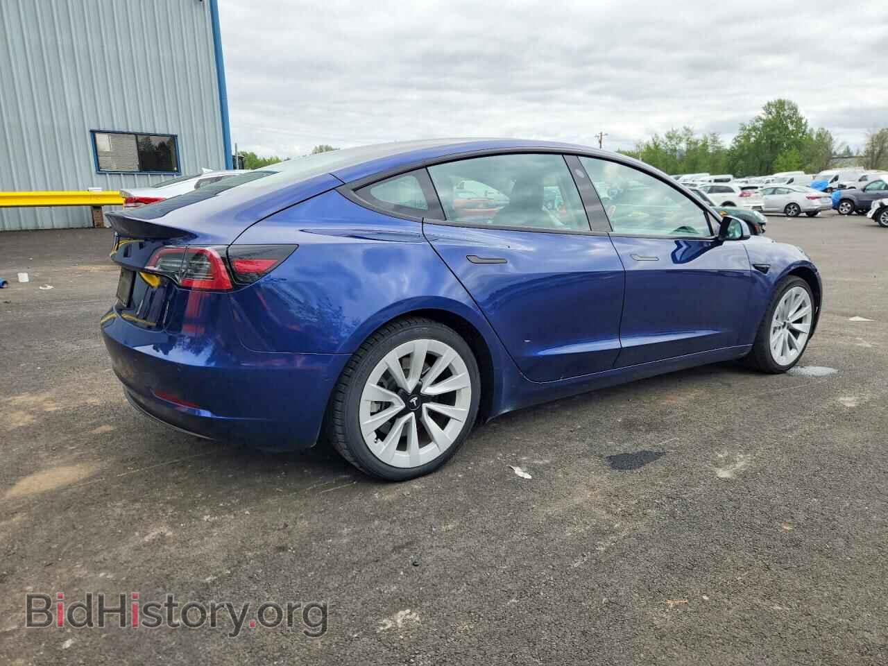 2022 TESLA MODEL 3 - VIN: 5YJ3E1EA4NF369491 - Фото 3