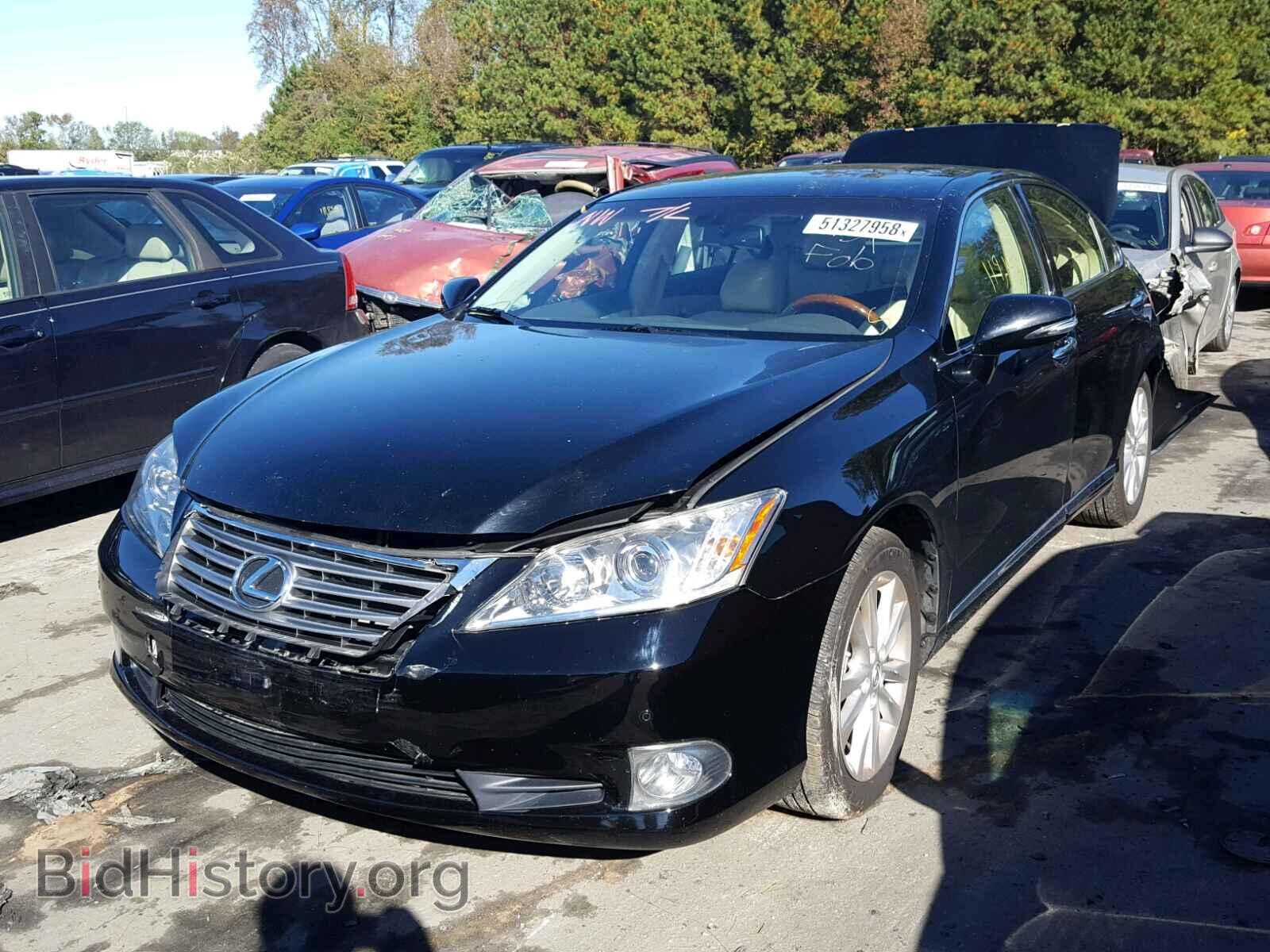 2011 LEXUS ES350 - VIN: JTHBK1EG6B2464866 - Фото 2