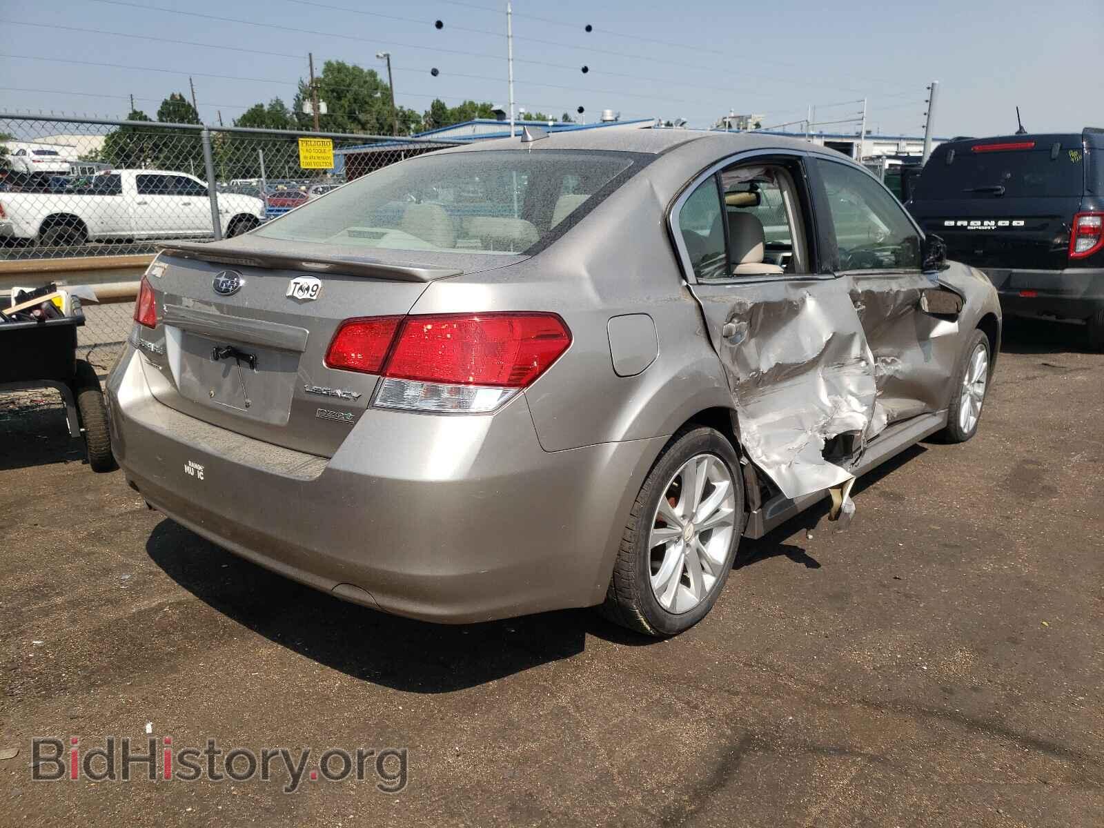 2014 SUBARU LEGACY - VIN: 4S3BMBC66E3036841 - Фото 4