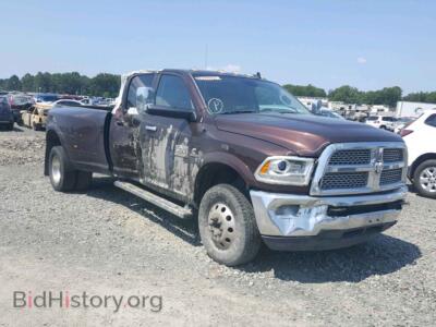 2015 RAM 3500 3500 Laram, коричневый — VIN 3C63RRJL2FG703126, Copart