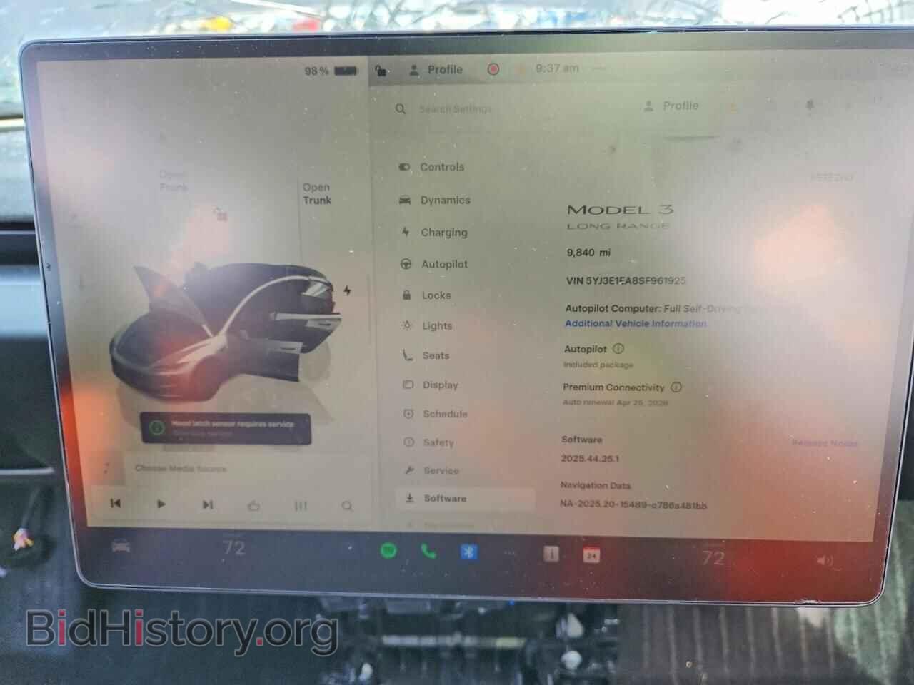 2025 TESLA MODEL 3 - VIN: 5YJ3E1EA8SF961925 - Photo 9