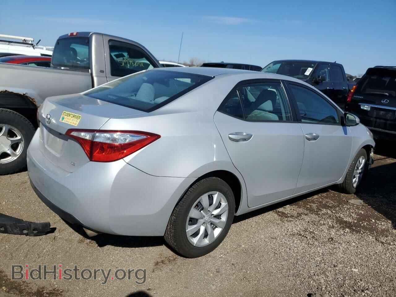 2014 TOYOTA COROLLA - VIN: 2T1BURHE4EC128594 - Фото 3