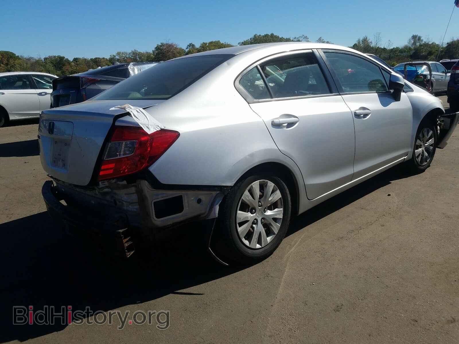 2012 HONDA CIVIC - VIN: 19XFB2F55CE332353 - Фото 4