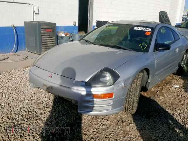 2000 MITSUBISHI ECLIPSE - VIN: 4A3AC44GXYE010069 - Фото 2