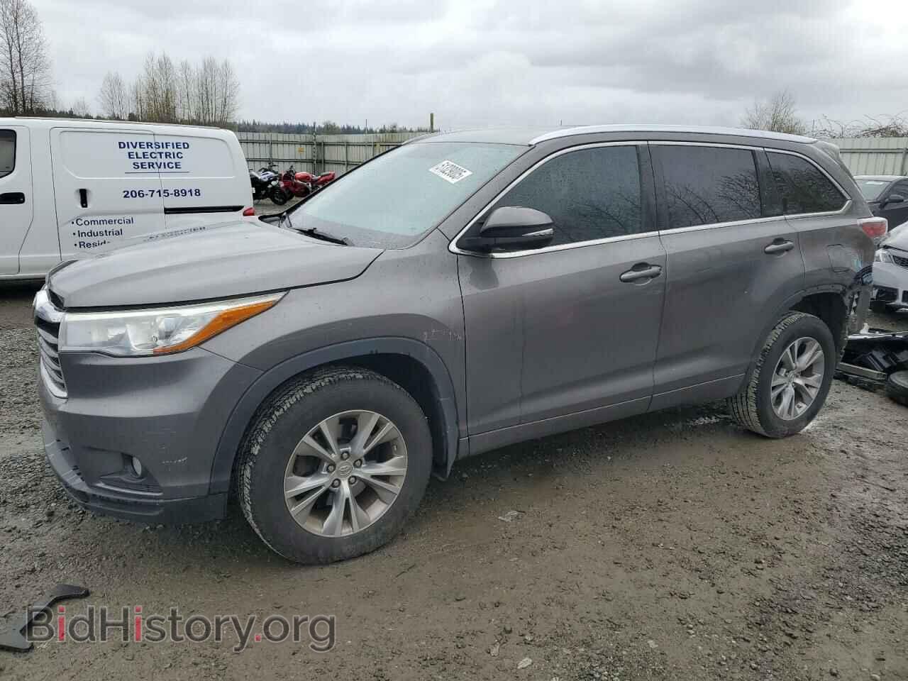 Photo 5TDJKRFH2FS164761 - TOYOTA HIGHLANDER 2015