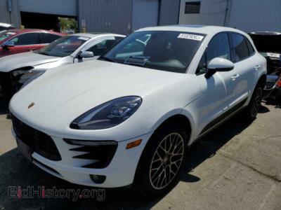 2018 Porsche MACAN Macan S, white — VIN WP1AB2A54JLB32309, Copart
