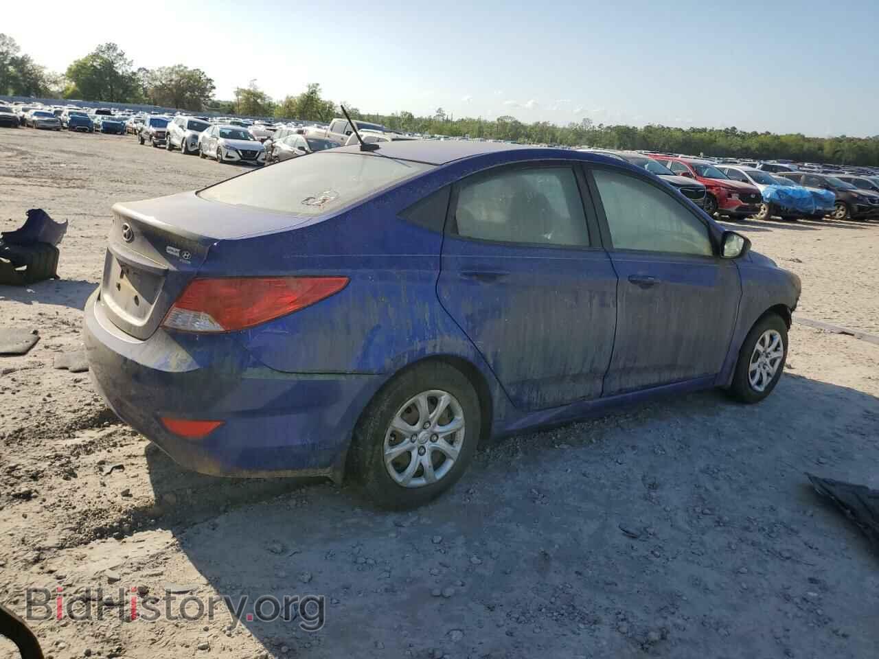 2014 HYUNDAI ACCENT - VIN: KMHCT4AE1EU733661 - Фото 3