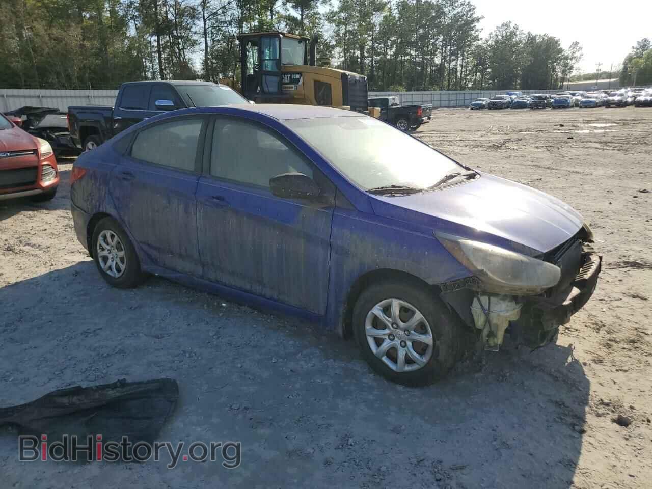 2014 HYUNDAI ACCENT - VIN: KMHCT4AE1EU733661 - Фото 4