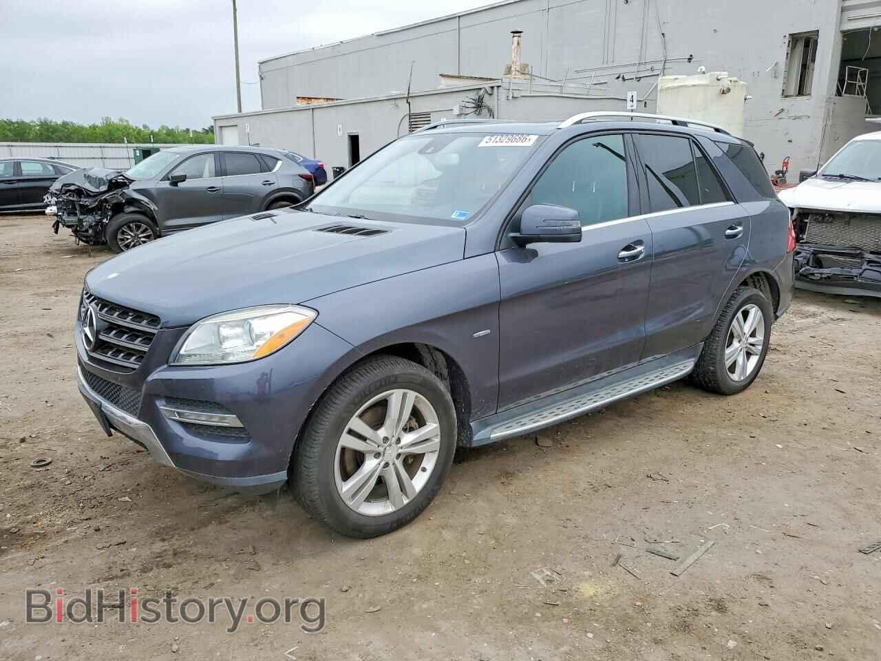 Photo 4JGDA5HB6CA063938 - MERCEDES-BENZ M-CLASS 2012