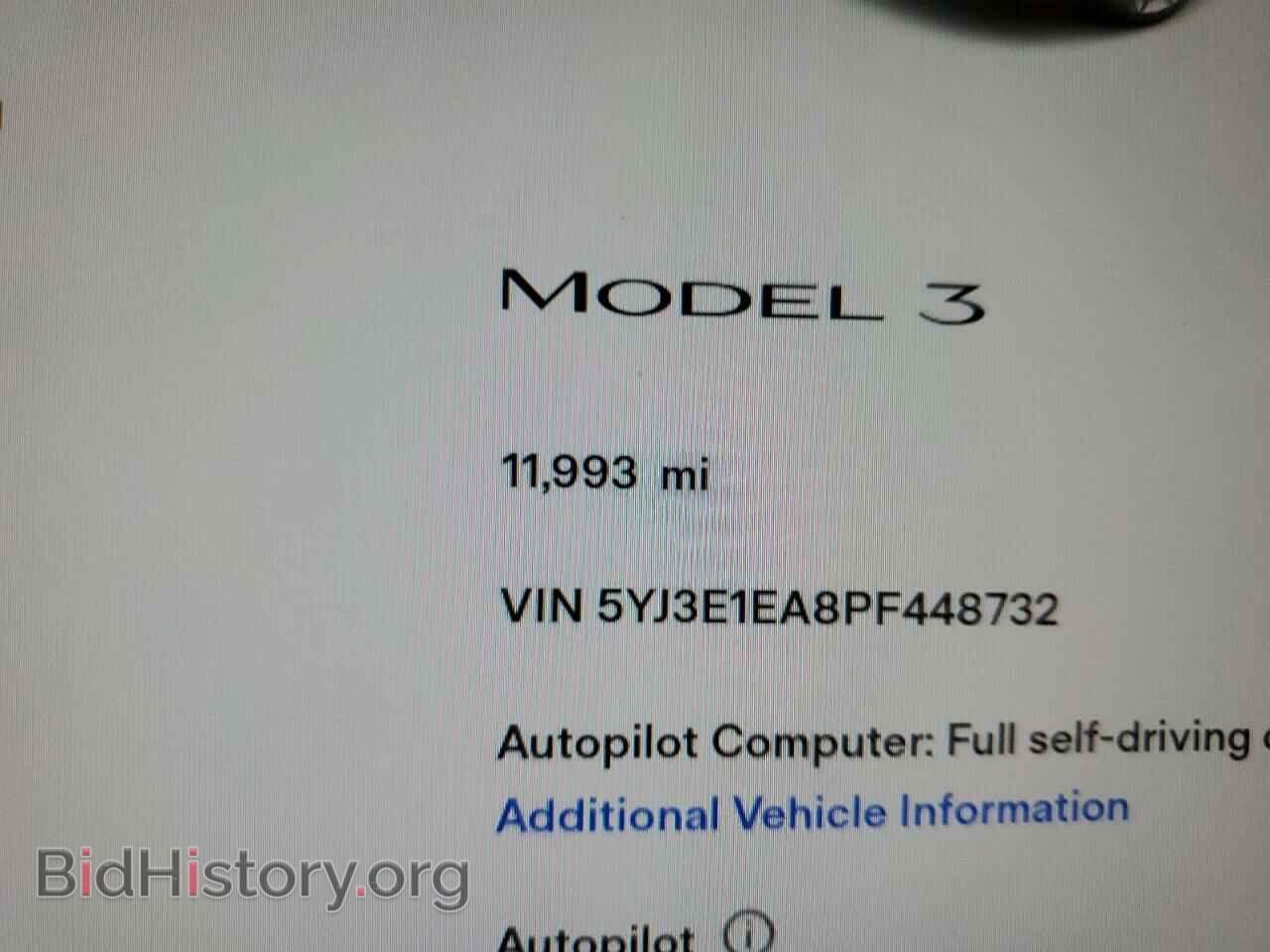 2023 TESLA MODEL 3 - VIN: 5YJ3E1EA8PF448732 - Photo 9