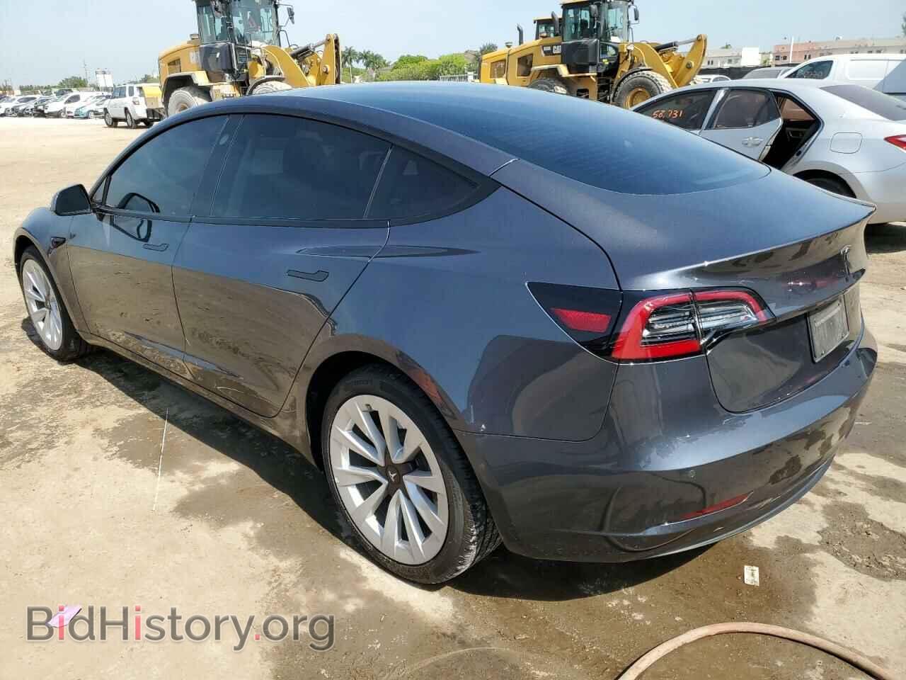 2022 TESLA MODEL 3 - VIN: 5YJ3E1EA3NF371765 - Фото 2