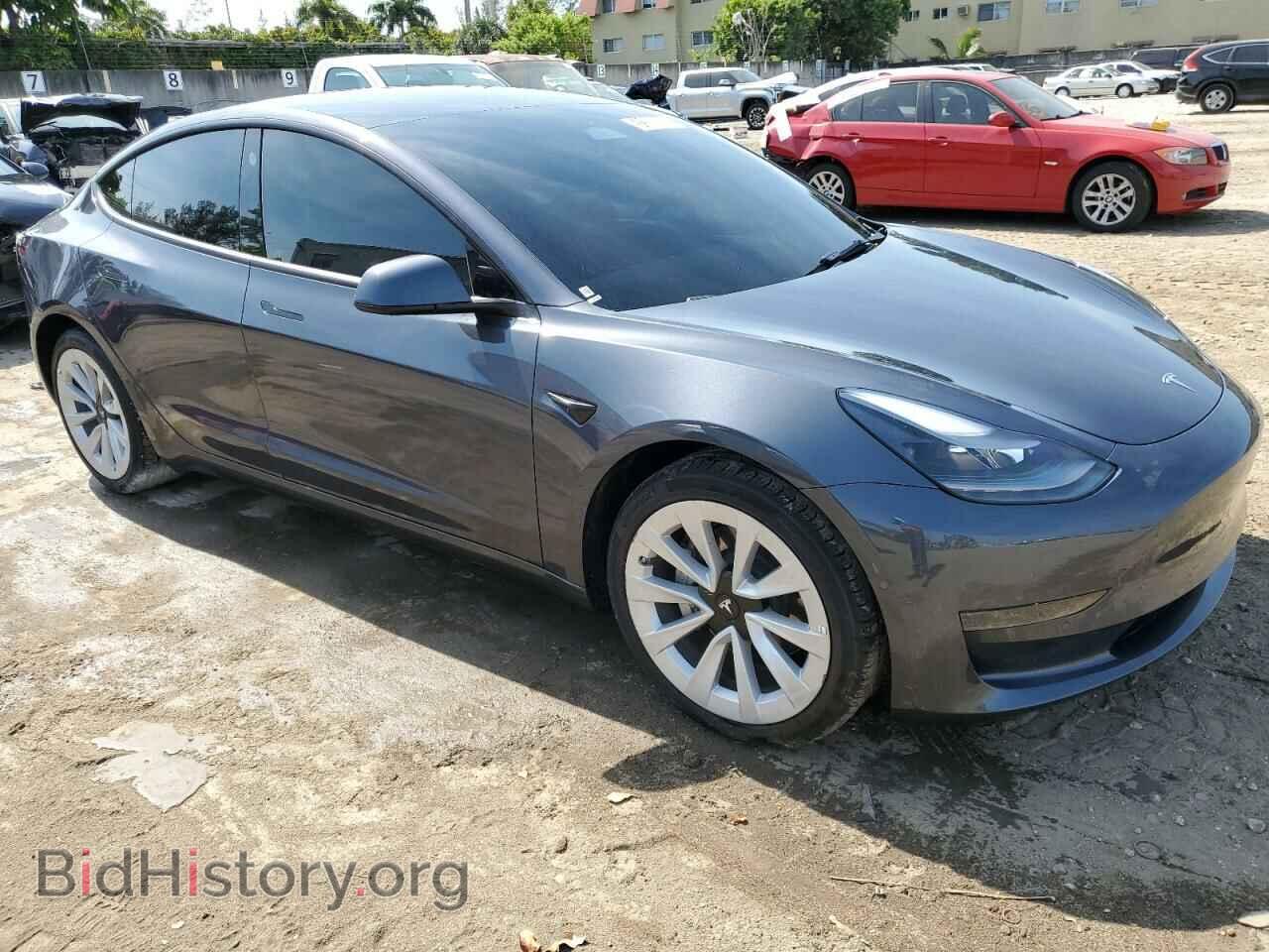 2022 TESLA MODEL 3 - VIN: 5YJ3E1EA3NF371765 - Фото 4